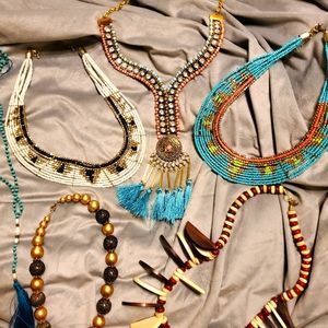 AFRICAN STYLED NECKLACES